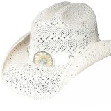 ブルハイド ウエスタン ストローハット イッチィグーニー（ホワイト）/Bullhide Western Straw Hat Itchygoonie(White)