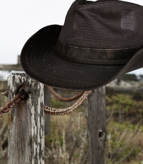 画像3: ペンドルトン メッシュ アウトバックハット（ダークブラウン）/Pendleton Weathered Cotton Mesh Outback Hat(Tobacco)
