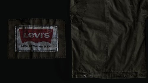 画像クリックで大きく確認できます　Click↓3: リーバイス トラッカー ジャケット（オリーブ）/Levi's Jacket(Olive)