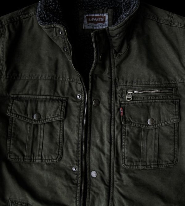 画像2: リーバイス トラッカー ジャケット（オリーブ）/Levi's Jacket(Olive)