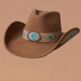 ブルハイド カウガール ウール ハット オールフォーグッド（レディース・キャメル）S/Bullhide Wool Cowgirl Hat(All For Good/Camel)