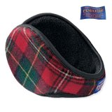 ペンドルトン イヤーウォーマー・100%ヴァージン ウール イアースナグ（レッドタータン）/Pendlton Ear Snugs(Red Tartan)