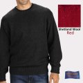 ペンドルトン シェトランド ウール セーター（レッド）S/Pendleton Shetland Wool Sweater Red