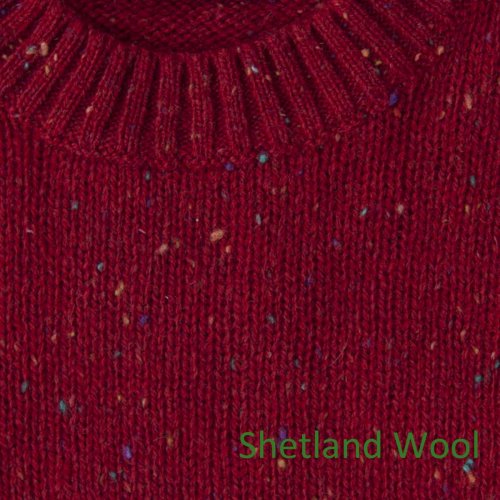 画像クリックで大きく確認できます　Click↓2: ペンドルトン シェトランド ウール セーター（レッド）S/Pendleton Shetland Wool Sweater Red