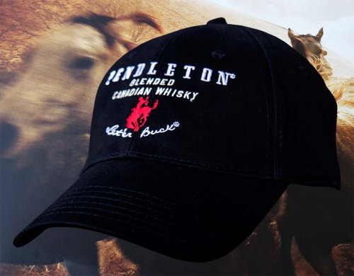 画像クリックで大きく確認できます　Click↓1: ペンドルトン ロデオ キャップ（ブラック）/Pendleton Round Up Whisky Cap(Black)