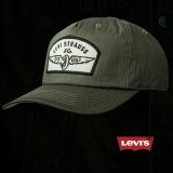 リーバイス ロゴパッチ キャップ（オリーブ）/Levi's Baseball Cap(Olive)
