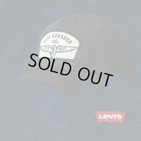 リーバイス ロゴパッチ キャップ（ブラック）/Levi's Baseball Cap(Black)