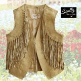 スカリー ウエスタン フリンジ ベスト（シャミー）/Scully Western Fringe Vest(Women's)