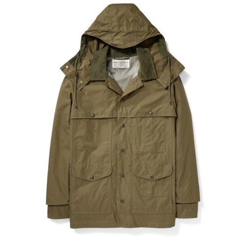 画像クリックで大きく確認できます　Click↓2: フィルソン ライトウェイト ドライクロス クルーザー（マーシュオリーブ）/Filson Lightweight Dry Cloth Cruiser(Marsh Olive) 