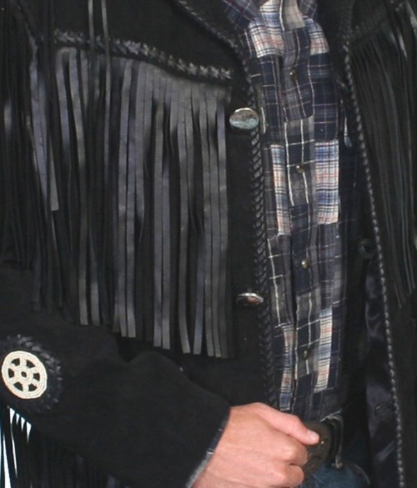 画像6: ウエスタン レザー フリンジ ジャケット（ブラウン）/Western Leather Fringe Jacket