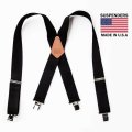 サスペンダー クリップ式（ブラック）/M&F Western Products Clip Suspenders(N8510001 Black)