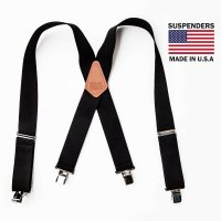サスペンダー クリップ式（ブラック）/M&F Western Products Clip Suspenders(N8510001 Black)
