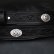 画像2: スターコンチョ&フラワー レザーベルト（ブラック）34/Western Floral Embossed Leather Belt(Black) (2)
