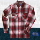 ペンドルトン ウールシャツ ビンテージフィット ボードシャツ クラレット・タン/Pendleton Vintage Fit Board Shirt