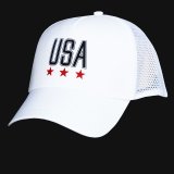 アンダーアーマー USA メッシュ キャップ（ホワイト）/Under Armour Baseball Cap(Women's)