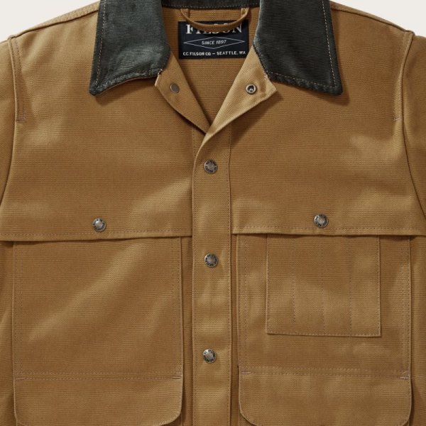 画像2: フィルソン キャンバス クルーザー ジャケット（ウォームタン）L/Filson Canvas Cruiser Jacket(Warm Tan)