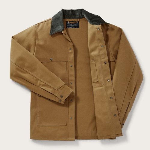 画像クリックで大きく確認できます　Click↓3: フィルソン キャンバス クルーザー ジャケット（ウォームタン）L/Filson Canvas Cruiser Jacket(Warm Tan)