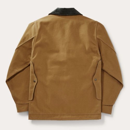 画像クリックで大きく確認できます　Click↓2: フィルソン キャンバス クルーザー ジャケット（ウォームタン）L/Filson Canvas Cruiser Jacket(Warm Tan)