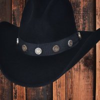 ブルハイド カウボーイハット ショットガン（ブラック）/Bullhide Cowboy Hat Shotgun(Black)