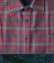画像2: ペンドルトン ウール シャツ・フィッテッド ロッジシャツ（長袖・グレー・レッドチェック）/Pendleton Fitted Lodge Shirt (Grey/Red Check) (2)