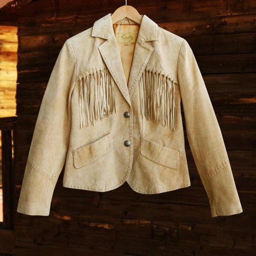 画像クリックで大きく確認できます　Click↓1: スカリー レディース フリンジ レザー ジャケット（オールド ラスト）/Scully Fringe Leather Jacket(Women)