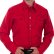 画像1: スカリー キャンディケイン パイピング ウエスタン シャツ（長袖/レッド・ブラック）/Scully Long Sleeve Western Shirt(Crimson) (1)