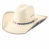 ブルハイド ウエスタン ストローハット ウォレス（オフホワイト）/Bullhide Western Straw Hat Wallace(Off White)