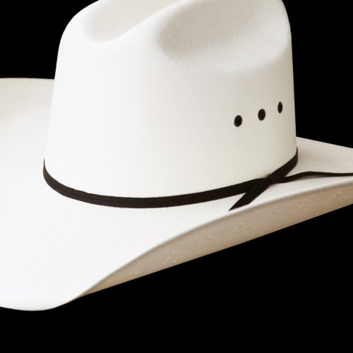 画像クリックで大きく確認できます　Click↓2: ウエスタン ストロー ハット（シャンタン・ナチュラル）55cm・56cm・57cm/Shantung Straw Cowboy Hat(Natural)