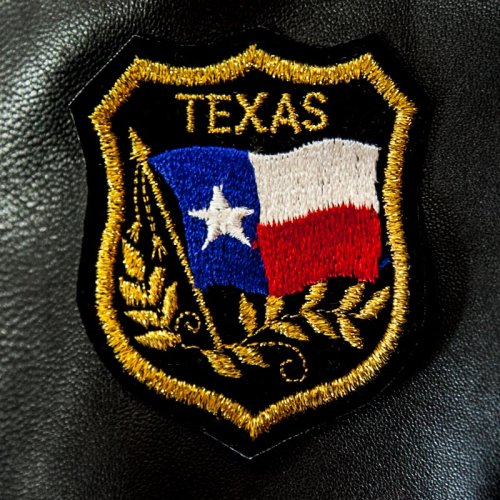 画像クリックで大きく確認できます　Click↓1: ワッペン テキサス州旗/Patch Texas