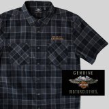 ハーレーダビッドソン 半袖シャツ（ブラック）S/Harley Davidson Shortsleeve Shirt(Black)