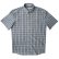 画像2: エバグリーン 半袖 シャツ（ブルー・グレー）/Evergreen Plaid Shortsleeve Shirt (2)