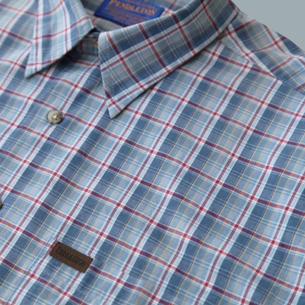画像4: ペンドルトン 半袖 シャツ（ブループラッド）/Pendleton Plaid Shortsleeve Shirt(Blue)