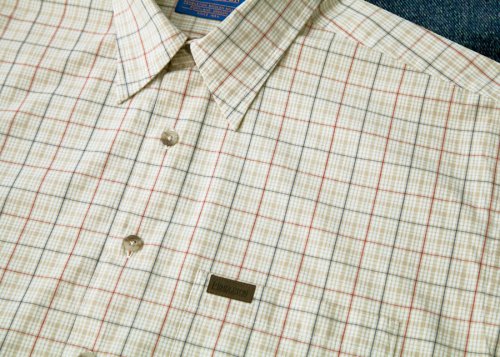 画像クリックで大きく確認できます　Click↓2: ペンドルトン 半袖 コットン シャツ（タン）/Pendleton Shortsleeve Shirt(Tan)