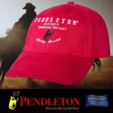 ペンドルトン ロデオ キャップ（レッド）/Pendleton Round Up Whisky Cap(Red)