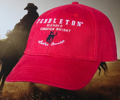 画像クリックで大きく確認できます　Click↓1: ペンドルトン ロデオ キャップ（レッド）/Pendleton Round Up Whisky Cap(Red)