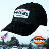 ディッキーズ ロゴパッチ メッシュ キャップ（ブラック）/Dickies Mesh Cap(Black)