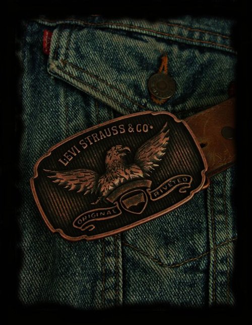 画像クリックで大きく確認できます　Click↓2: リーバイス バックル イーグル/Levi Strauss&Co Buckle