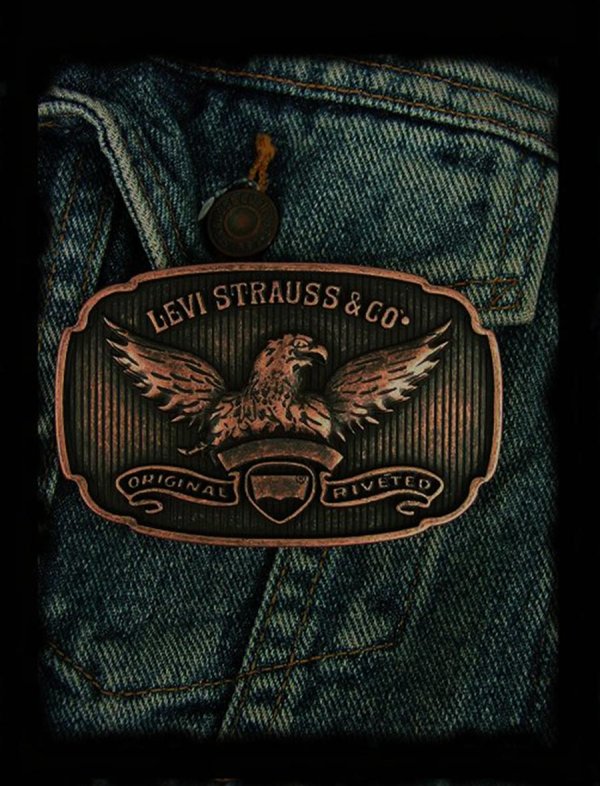 画像2: リーバイス バックル イーグル/Levi Strauss&Co Buckle