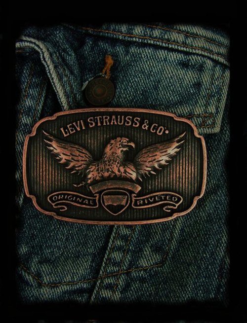 画像クリックで大きく確認できます　Click↓1: リーバイス バックル イーグル/Levi Strauss&Co Buckle