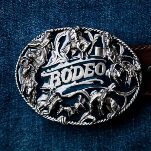 画像クリックで大きく確認できます　Click↓1: ベルト バックル ロデオ ロープボーダー/Belt Buckle