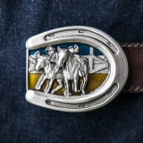 ウエスタン バックル ホースシュー/Western Buckle Horseshoe