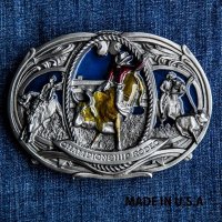 チャンピオンシップ ロデオ ベルト バックル（ラージサイズ）/Buckle Championship Rodeo