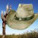 画像1: ブルハイド ウエスタン ストローハット（ランページ）/BULLHIDE Western Straw Hat Rampage (1)