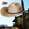 ジャスティン パームストロー カウボーイハット（ナチュラル）大きいサイズあり/Justin Western Straw Cowboy Hat(Natural)