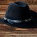 画像4: スタッズ ブラックハットバンド シェイパブルブリム ウール ウエスタンハット（ブラック）/Western Wool Hat(Black) (4)