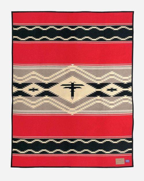 画像クリックで大きく確認できます　Click↓1: ペンドルトン ナバホウォーター ブランケット/Pendleton  Blanket(Navajo Water) 