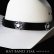 画像1: スターコンチョ レザー ハット バンド（ブラック）/Leather Hat Band(Star Concho Black) (1)