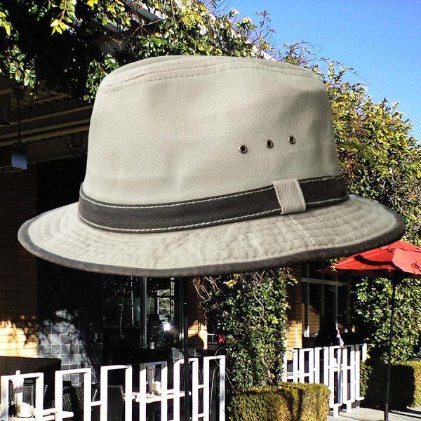 画像1: DPC ドーフマン パシフィック UPF50+ コットン ハット（カーキ）/Dorfman Pacific Cotton Hat(Khaki)