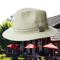 DPC ドーフマン パシフィック UPF50+ サファリ ハット（カーキ）/Dorfman Pacific Safari Hat(Khaki)