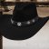 画像1: ファイブスター ウール カウボーイ ハット（ブラック）/Western Wool Felt Hat(Black) (1)